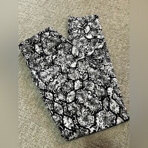 Express Snake Print Dress Pant Leggings